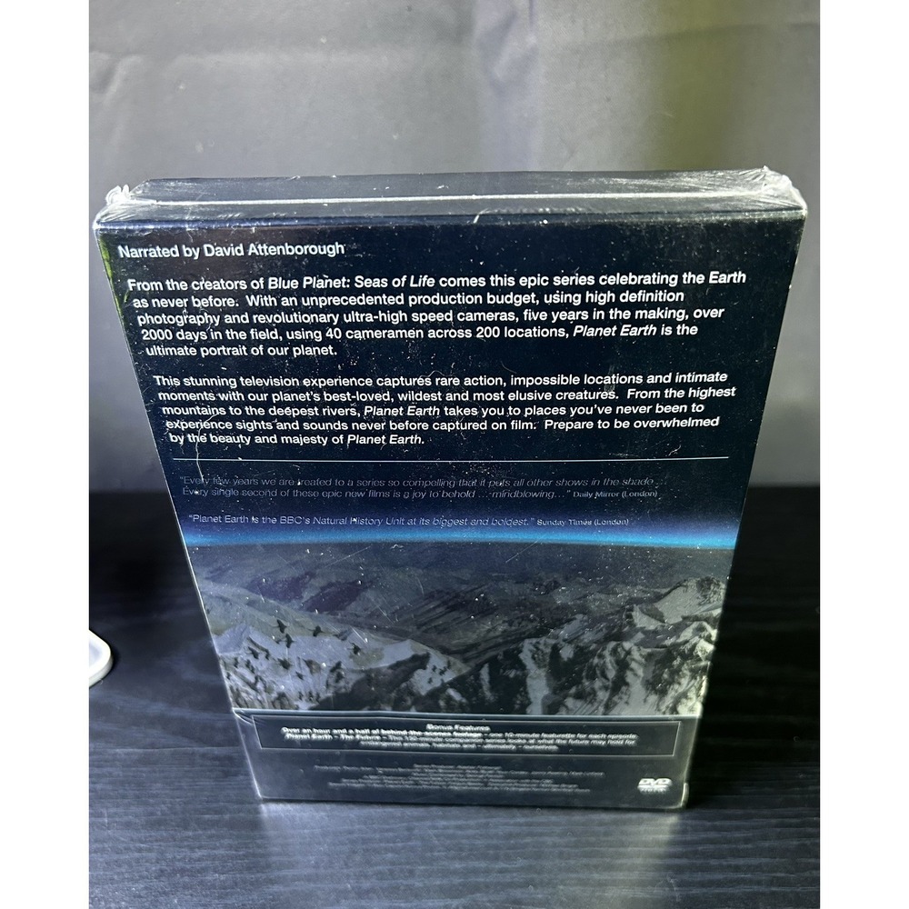 Planet Earth: The Complete Series 2007 DVD 5-Disc Set Brand New Sealed - Picture 4 of 7